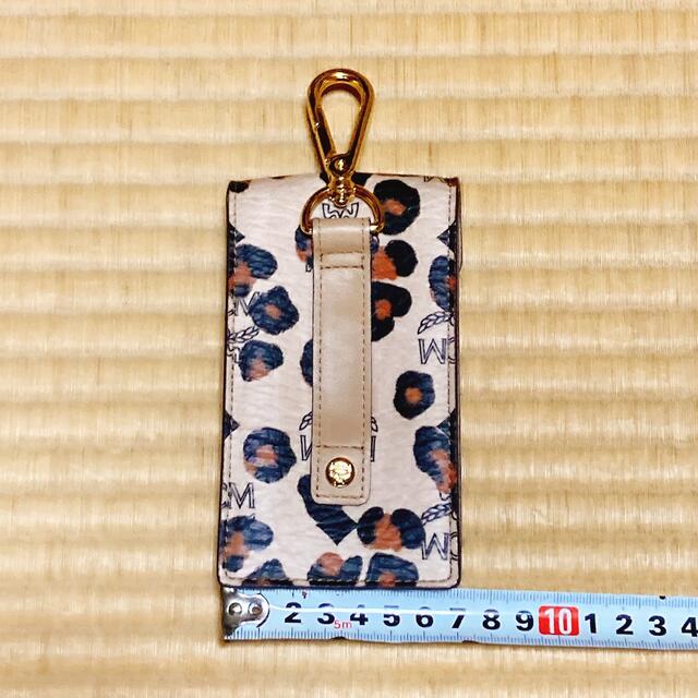 極美品 MCM レオパード エンブレム ロゴ レザー フックケース 極美品 MCM レオパード エンブレム ロゴ レザー フックケース