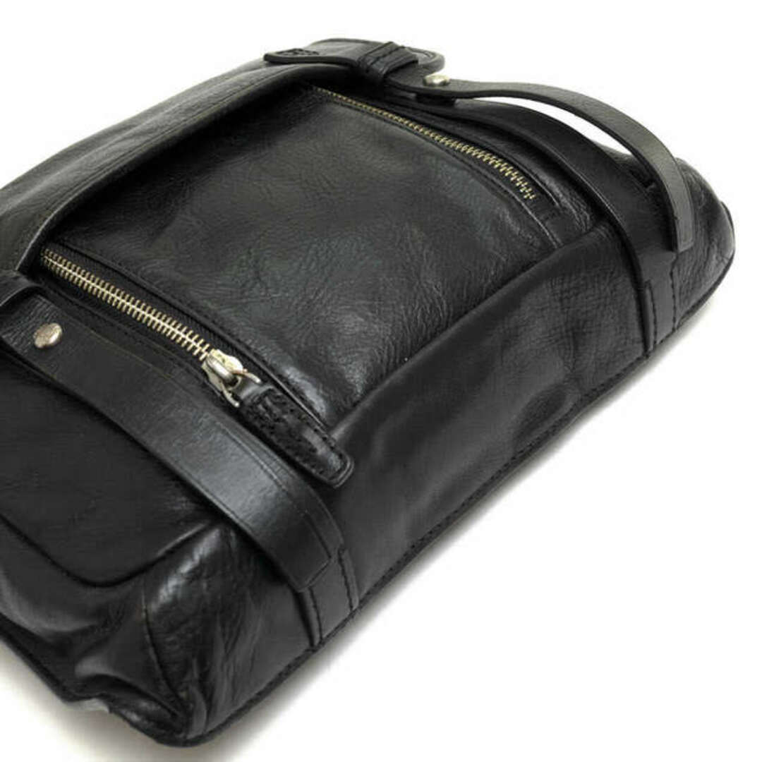 トゥミ／TUMI バッグ ショルダーバッグ 鞄 メンズ 男性 男性用レザー 革 本革 ブラック 黒  68153D Laredo コロラド デラックス・メッセンジャー メッセンジャーバッグ シボ革 シュリンクレザー 4