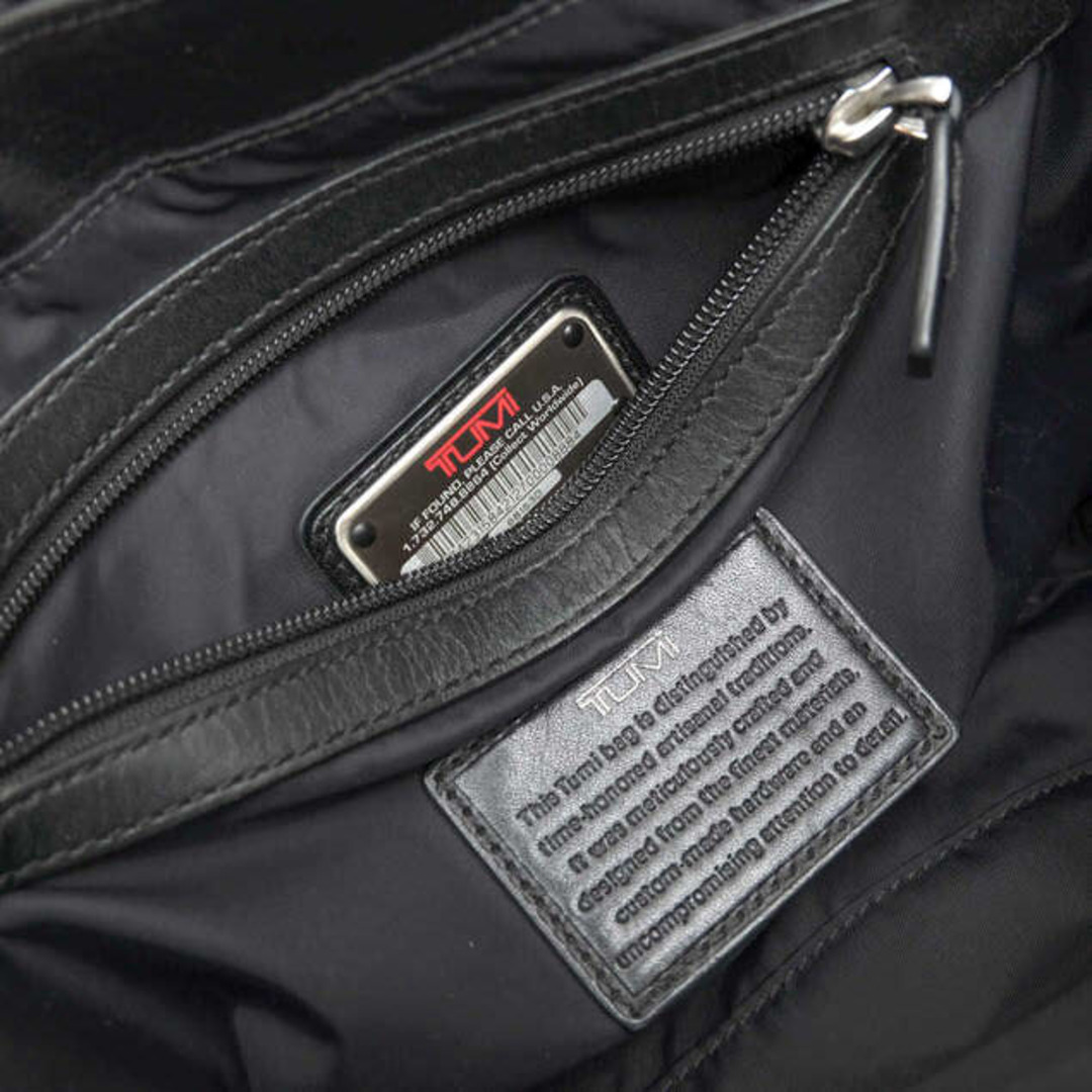 トゥミ／TUMI バッグ ショルダーバッグ 鞄 メンズ 男性 男性用レザー 革 本革 ブラック 黒  68153D Laredo コロラド デラックス・メッセンジャー メッセンジャーバッグ シボ革 シュリンクレザー 8