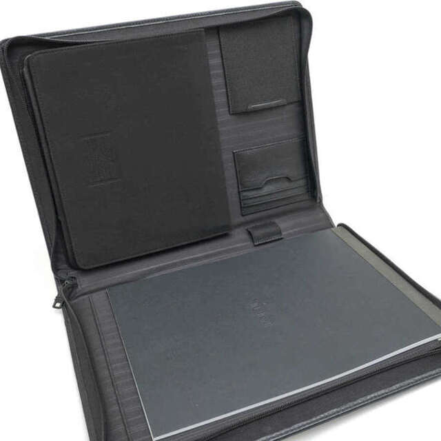 トゥミ／TUMI バッグ ブリーフケース ビジネスバッグ 鞄 ビジネス メンズ 男性 男性用ナイロン レザー 革 本革 ブラック 黒  48271D5 Notepad Portfolio for iPad ノートパッドホルダー 7