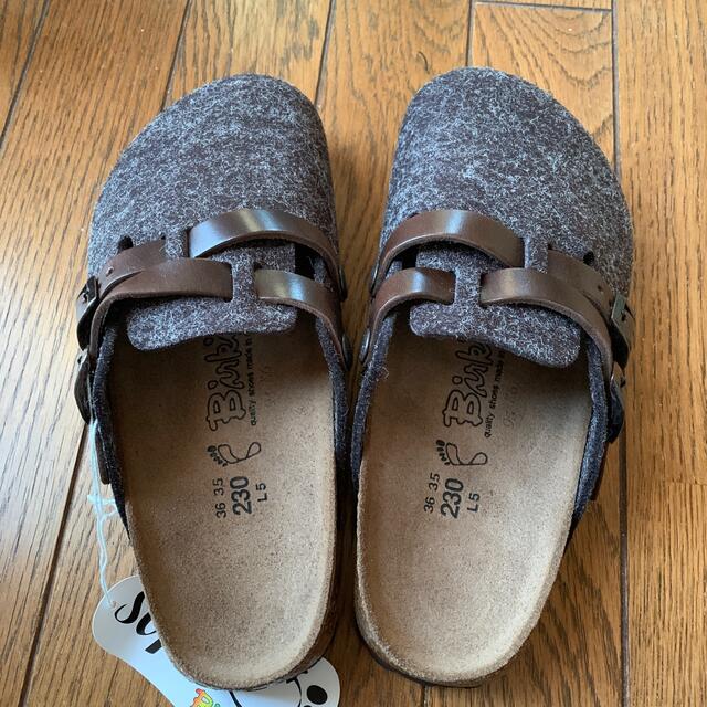 BIRKENSTOCK(ビルケンシュトック)のビルケンシュトック　スリッポン　36  23センチ　新品　shiro様専用 レディースの靴/シューズ(スリッポン/モカシン)の商品写真