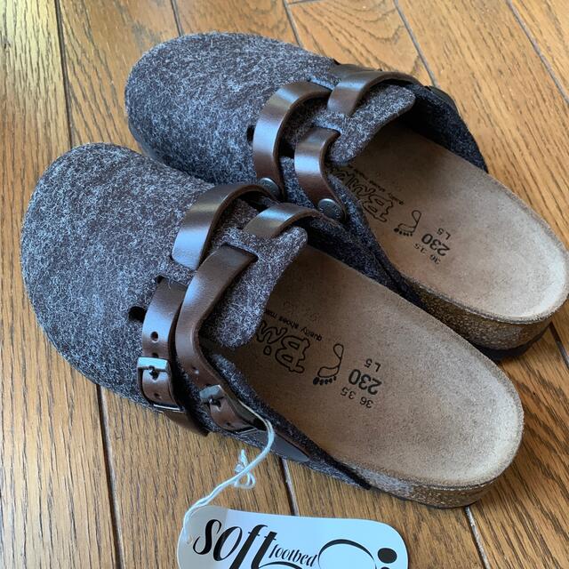 BIRKENSTOCK(ビルケンシュトック)のビルケンシュトック　スリッポン　36  23センチ　新品　shiro様専用 レディースの靴/シューズ(スリッポン/モカシン)の商品写真