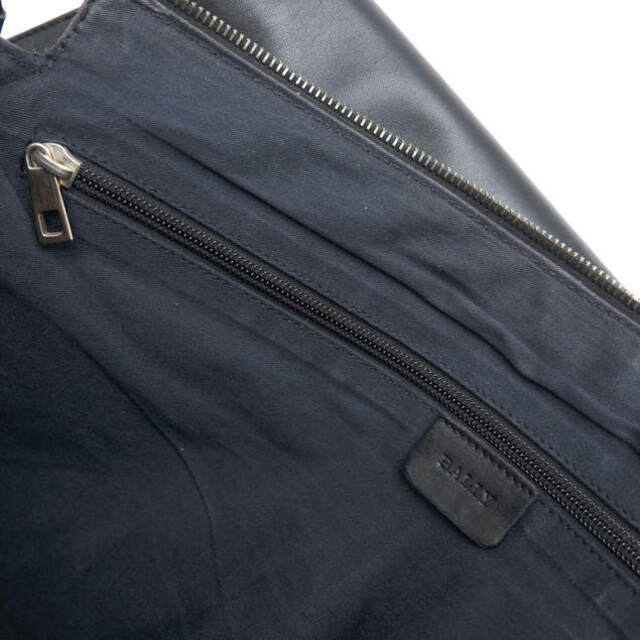 バリー／BALLY バッグ ショルダーバッグ 鞄 メンズ 男性 男性用レザー 革 本革 ブラック 黒  フラップ式 メッセンジャーバッグ 7