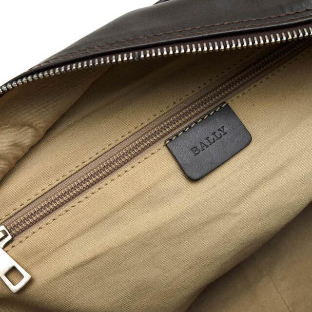 バリー/BALLY バッグ ショルダーバッグ 鞄 メンズ 男性 男性用レザー 革 本革 ダークブラウン 茶 ブラウン Teodosia