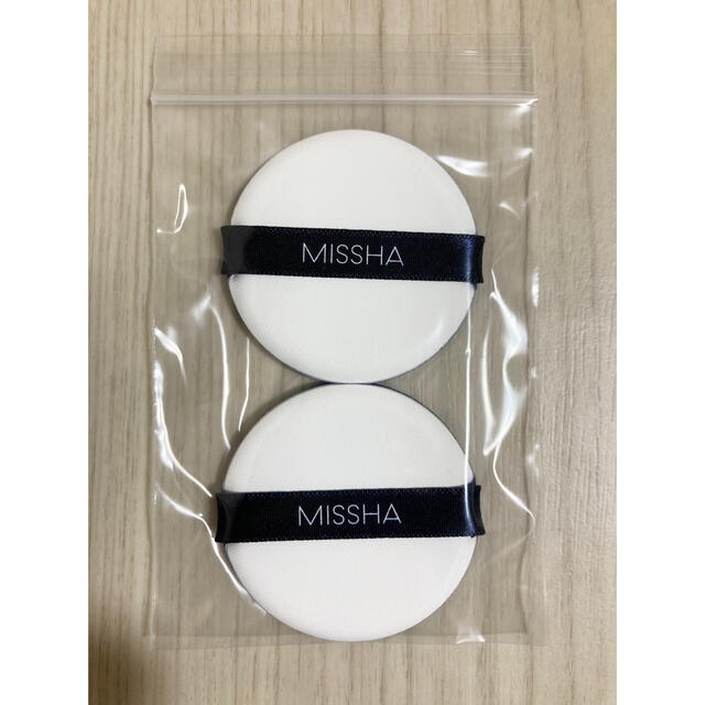 MISSHA(ミシャ)のMISSHA クッションファンデーション用パフ２個セット コスメ/美容のメイク道具/ケアグッズ(パフ・スポンジ)の商品写真