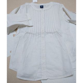 ギャップ(GAP)の女の子 シャツチュニック110(Tシャツ/カットソー)