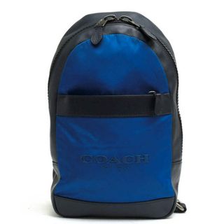 コーチ(COACH)のコーチ／COACH バッグ ショルダーバッグ 鞄 メンズ 男性 男性用ナイロン レザー 革 本革 ブルー 青  F59320 CHARLES PACK IN NYLON チャールズ スリングバッグ ボディバッグ 肩掛け ワンショルダーバッグ(ボディーバッグ)