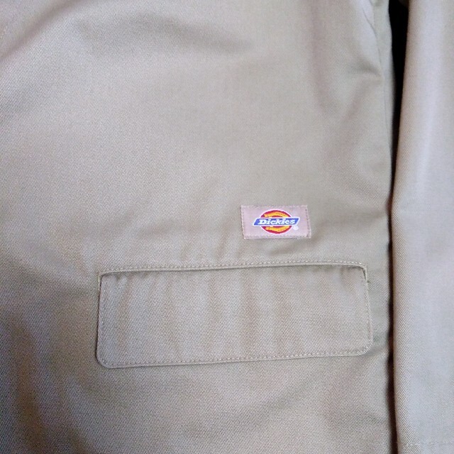 Adam et Rope'(アダムエロぺ)のDICKIES  ADAM ET ROPE 別注ノーカラージャケット サイズＬ メンズのジャケット/アウター(ノーカラージャケット)の商品写真