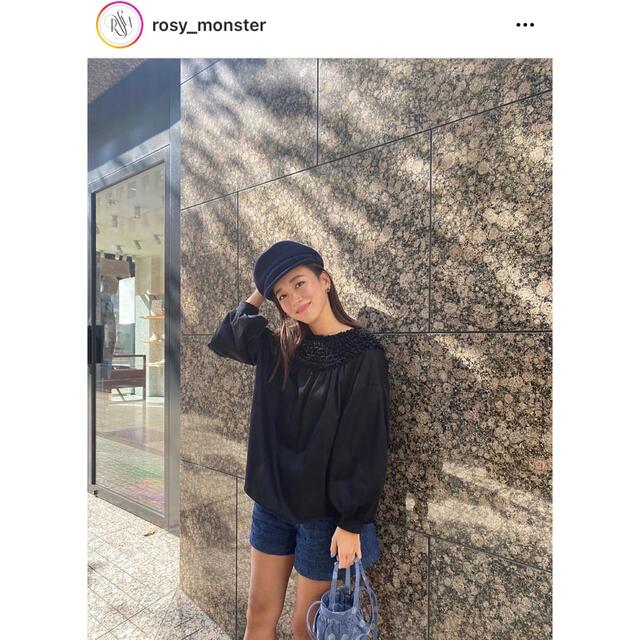 rosymonster新品キルティングデニムショートパンツ⭐︎ロージー