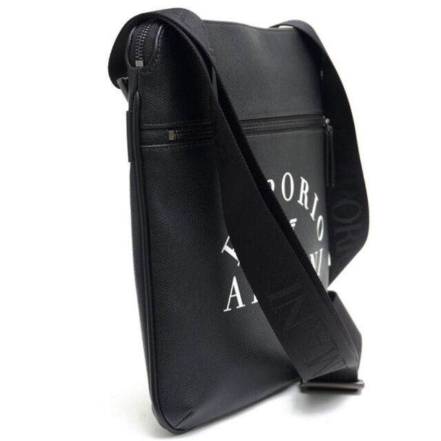 アルマーニ／EMPORIO ARMANI バッグ ショルダーバッグ 鞄 メンズ 男性 男性用PVCレザー ブラック 黒  Y4M184 YFE5J クロスボディ 2