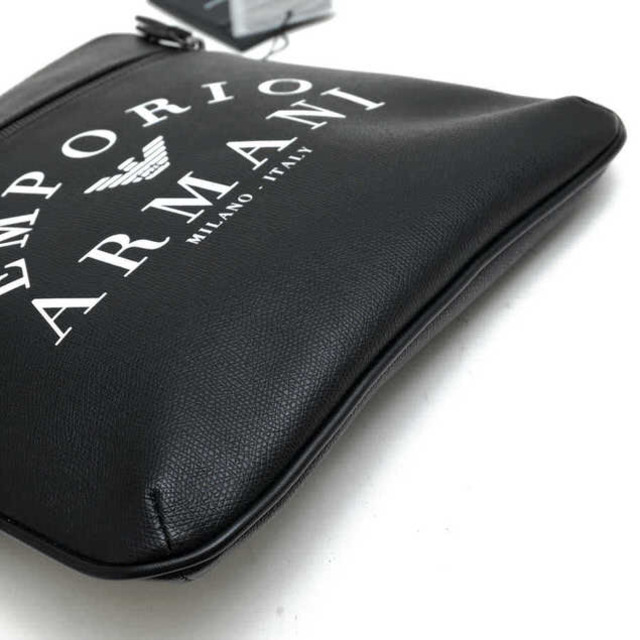 アルマーニ／EMPORIO ARMANI バッグ ショルダーバッグ 鞄 メンズ 男性 男性用PVCレザー ブラック 黒  Y4M184 YFE5J クロスボディ 5