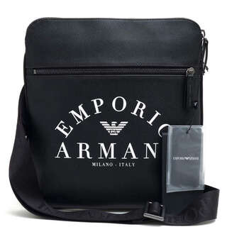 アルマーニ(Armani)のアルマーニ／EMPORIO ARMANI バッグ ショルダーバッグ 鞄 メンズ 男性 男性用PVCレザー ブラック 黒  Y4M184 YFE5J クロスボディ(ショルダーバッグ)