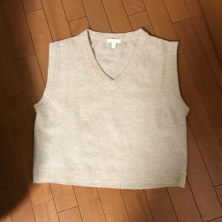 エイチアンドエム(H&M)の【最終値下げ】H&M  トップス　ベスト　ニットベスト(ベスト/ジレ)