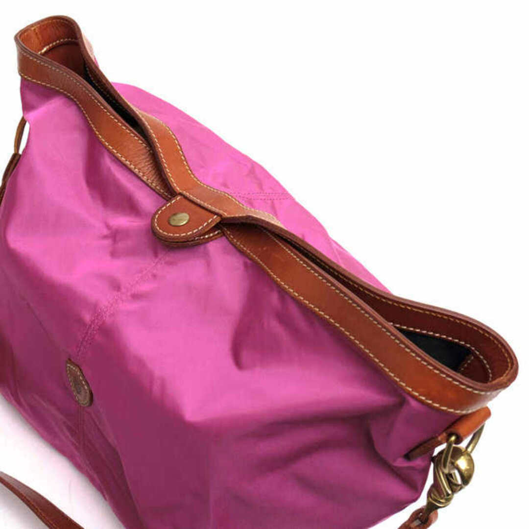 フェリージ／Felisi バッグ ショルダーバッグ 鞄 レディース 女性 女性用ナイロン レザー 革 本革 ピンク  12-15