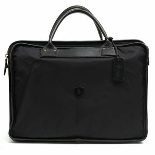 美品/Felisi BAG 1993/4 黒/赤ブリーフケースA4サイズ収納可