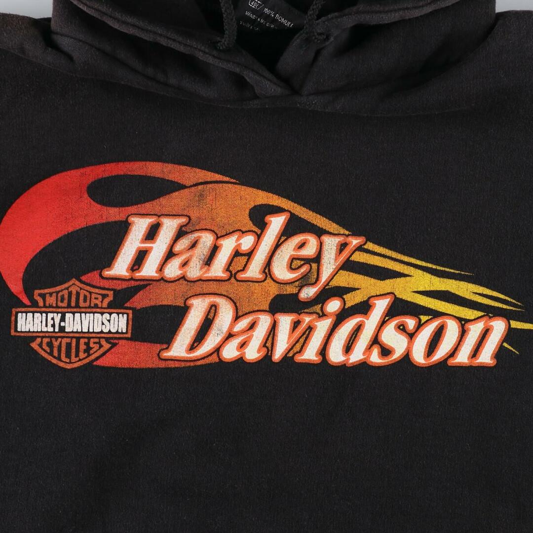 AKAMA T-SHIRT Harley-Davidson ハーレーダビッドソン スウェットプルオーバーパーカー レディースS /eaa216619 3