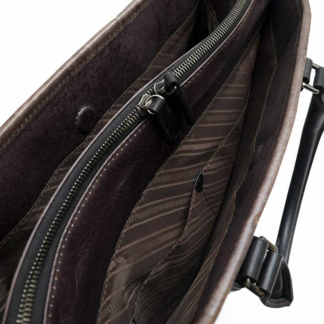 フジタカ／FUJITAKA バッグ ブリーフケース ビジネスバッグ 鞄 ビジネス メンズ 男性 男性用レザー 革 本革 ブラック 黒  610501 A エー 2WAY ショルダーバッグ 8