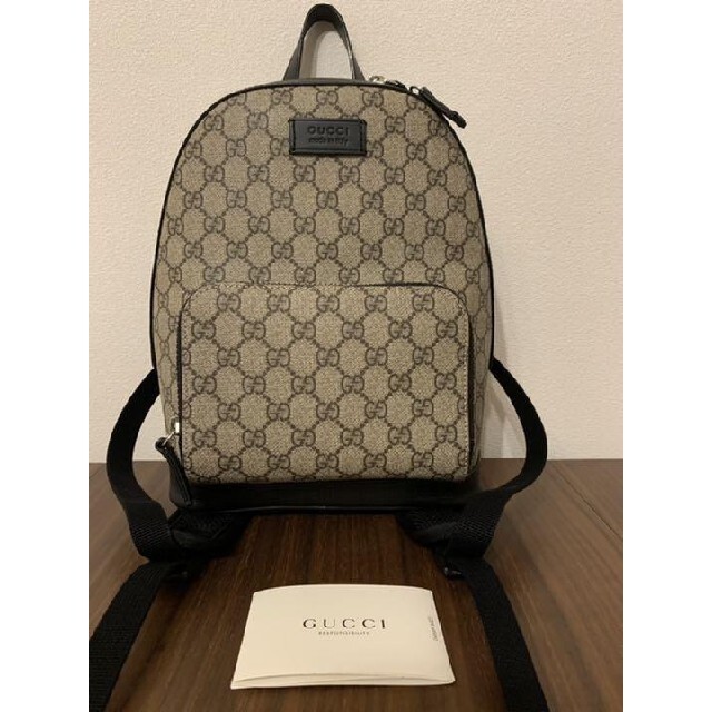 最前線の Gucci - グッチモノグラムリュック 値下げしました GUCCI