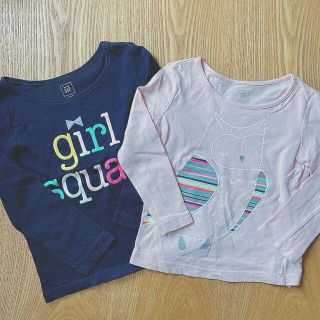 ベビーギャップ(babyGAP)のベビーギャップ　ロンT 2枚セット　90cm(Tシャツ/カットソー)