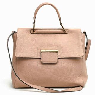 フルラ(Furla)のフルラ／FURLA バッグ ハンドバッグ 鞄 トートバッグ レディース 女性 女性用レザー 革 本革 ピンク  ARTESIA M アルテーシア フラップ式 2WAY ショルダーバッグ シボ革 シュリンクレザー(ハンドバッグ)