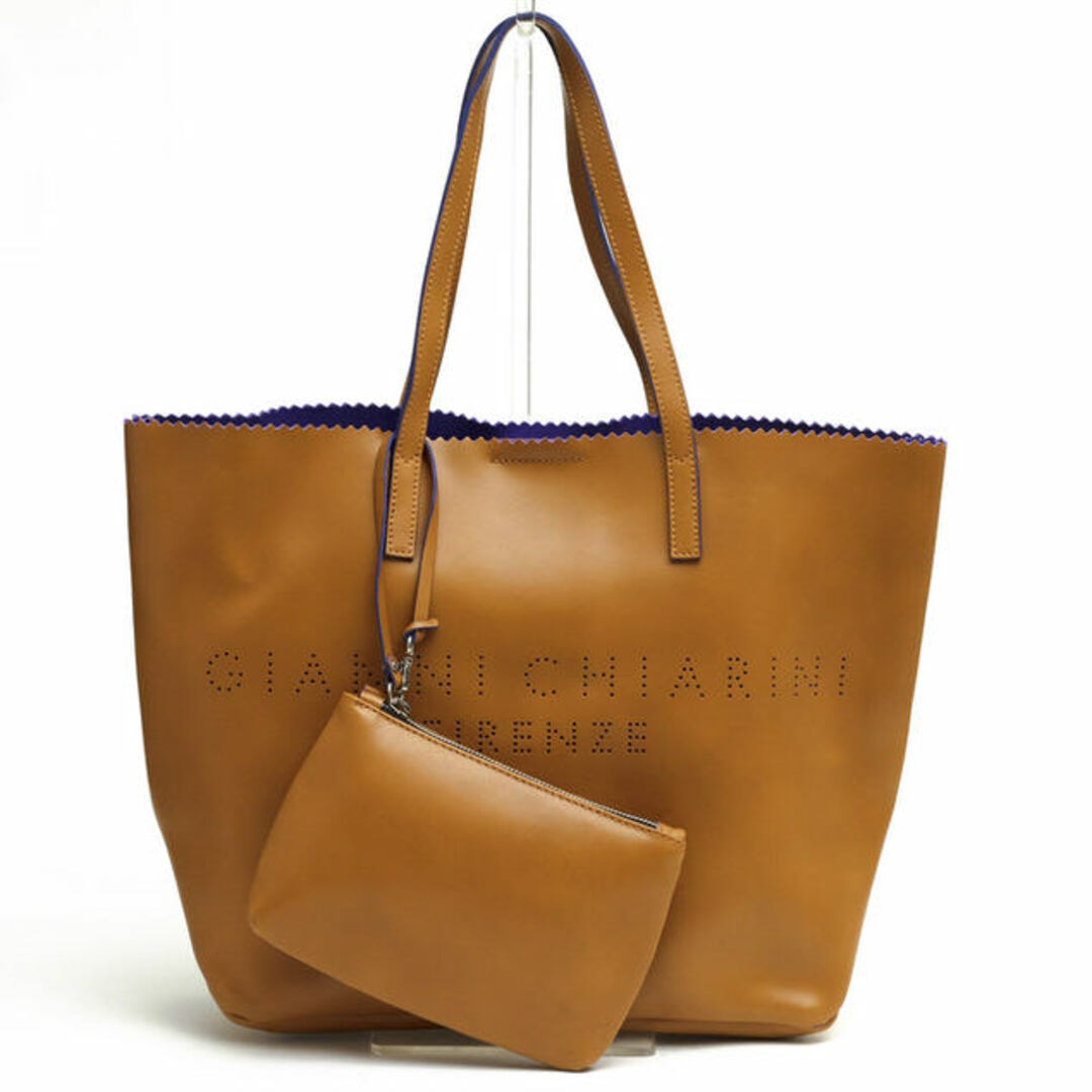 ジャンニキャリーニ／GIANNI CHIARINI バッグ トートバッグ 鞄 ハンドバッグ レディース 女性 女性用レザー 革 本革 ブラウン 茶  BOGNKM8105 肩掛け ワンショルダーバッグトートバッグ