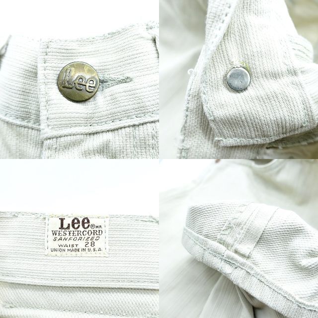 カラーLEE VINTAGE 60s 250Z WESTERCORDS PANTS