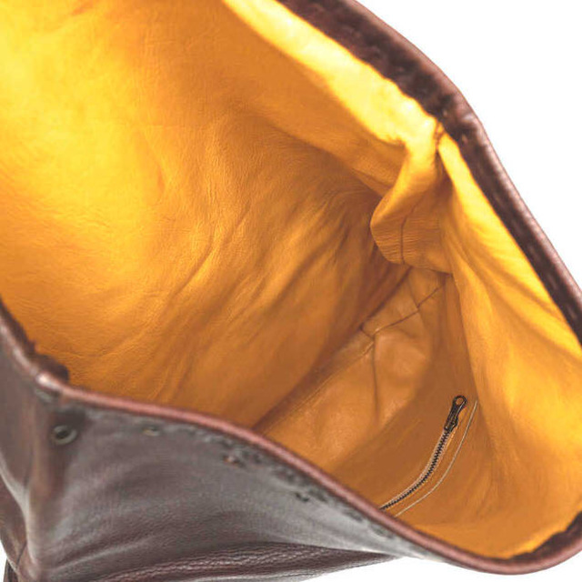 エンリーベグリン／HENRY BEGUELIN バッグ ショルダーバッグ 鞄 レディース 女性 女性用レザー 革 本革 ブラウン 茶  オミノ刺繍 シボ革 シュリンクレザー