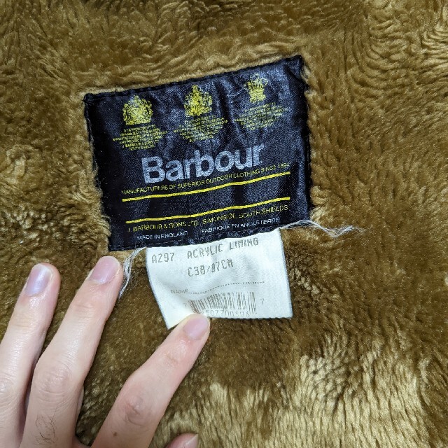 Barbour バブアー　ライナーファーベスト　38