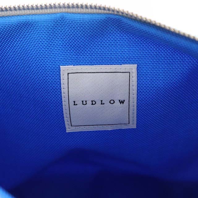 LUDLOW(ラドロー)のラドロー ポーチ 小物入れ パイナップル 青 ブルー 黄色 イエロー レディースのファッション小物(ポーチ)の商品写真