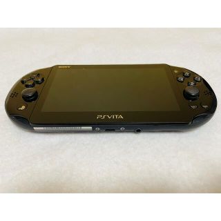 プレイステーションヴィータ(PlayStation Vita)のPSVita PCH-2000 ZA11 本体 ブラック 動作確認済み(家庭用ゲーム機本体)