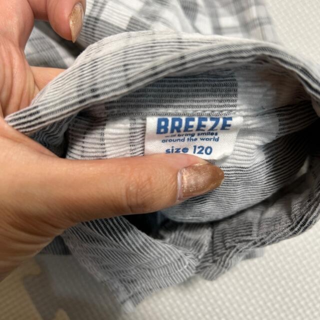 BREEZE(ブリーズ)のブリーズ　シャツ120 キッズ/ベビー/マタニティのキッズ服男の子用(90cm~)(Tシャツ/カットソー)の商品写真