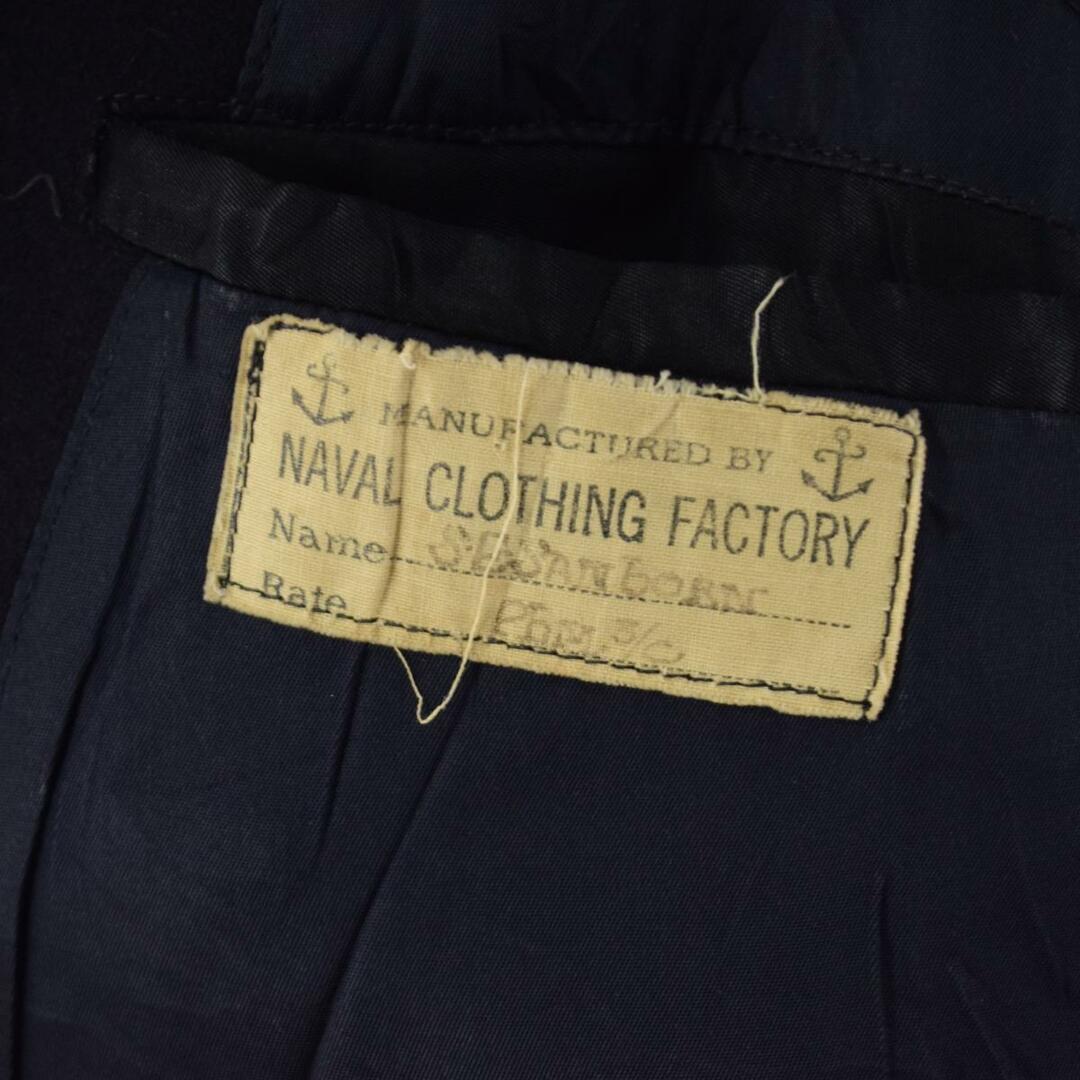 古着 40年代 NAVAL CLOTHING FACTORY 米軍実品 U.S.NAVY 10ボタン