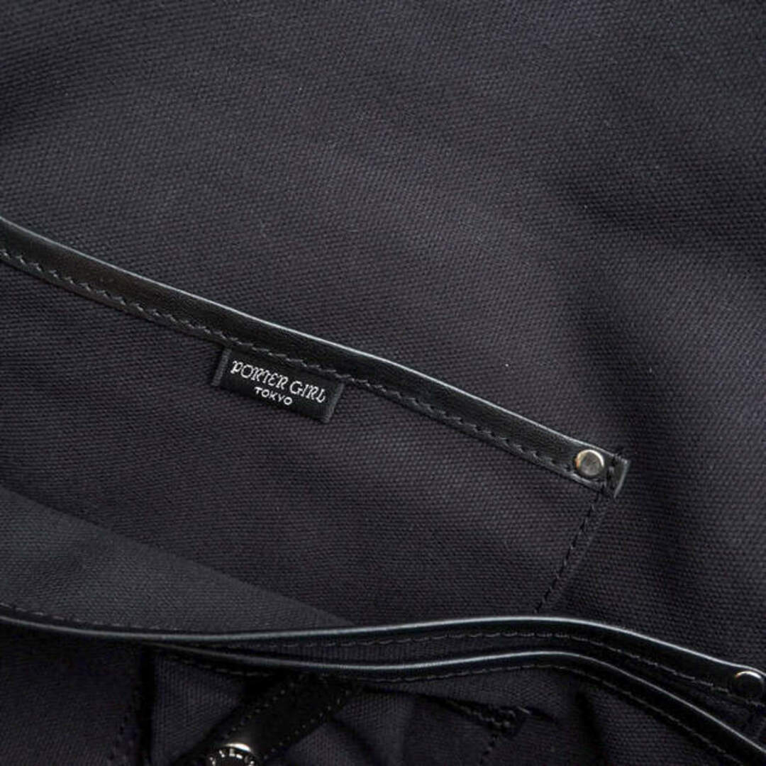 ポーター 吉田カバン/PORTER バッグ ショルダーバッグ 鞄 レディース 女性 女性用PVC レザー 革 ブラック 黒 608-08439 JEAN SHOULDER BAG L ジーン ユニセックス 男女兼用 メッセンジャーバッグ 8