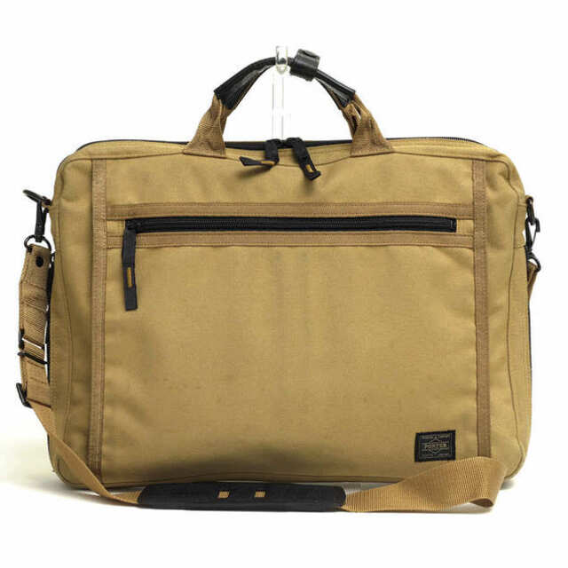 ポーター 吉田カバン/PORTER バッグ ブリーフケース ビジネスバッグ 鞄 ビジネス メンズ 男性 男性用ポリエステル ベージュ 550-08961 CLIP 2WAY BRIEFCASE クリップ 2WAY ショルダーバッグ | フリマアプリ ラクマ