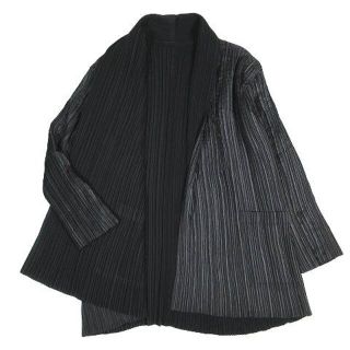 イッセイミヤケ(ISSEY MIYAKE)の90s ISSEY MIYAKE リバーシブル カーディガン コート ▲A10(カーディガン)