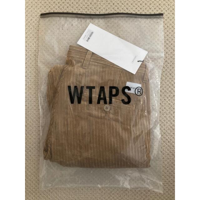 W)taps(ダブルタップス)の新品 Wtaps Tuck 02 Corduroy Camel L メンズのパンツ(ワークパンツ/カーゴパンツ)の商品写真