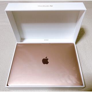 アップル(Apple)のMacBook Air 2018 128GB ゴールド　美品(ノートPC)