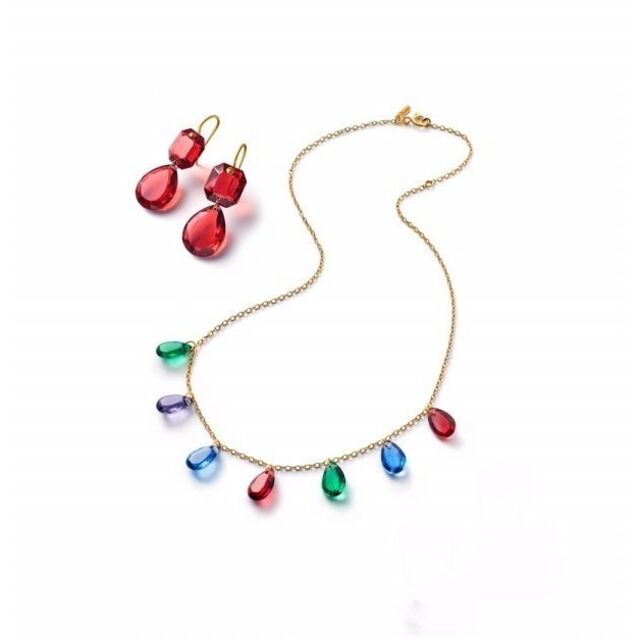 激安の - Baccarat バカラ マルチカラー ネックレス K18マリーエレーヌ ...
