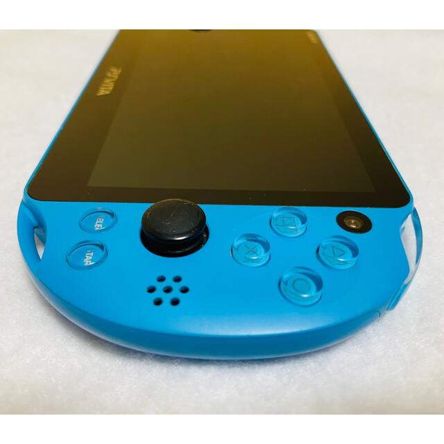 動作良好　画面傷なし　PSVITA PCH-2000 ZA23 アクア・ブルー