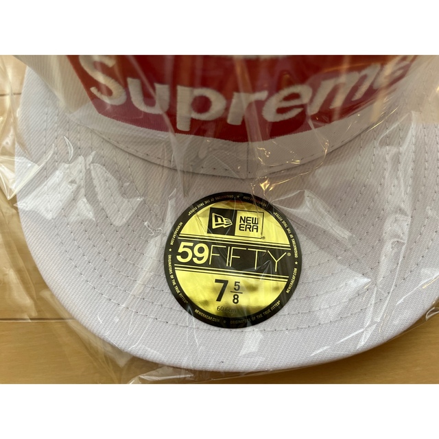 Supreme Money Box Logo New Era 7 5/8 白 4