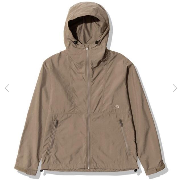 THE NORTH FACE(ザノースフェイス)のTHE NORTH FACE コンパクトジャケット Lサイズ ウォルナット レディースのジャケット/アウター(ナイロンジャケット)の商品写真