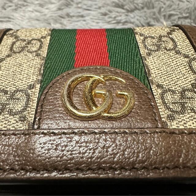 Gucci - GUCCI 二つ折り財布の通販 by @｜グッチならラクマ