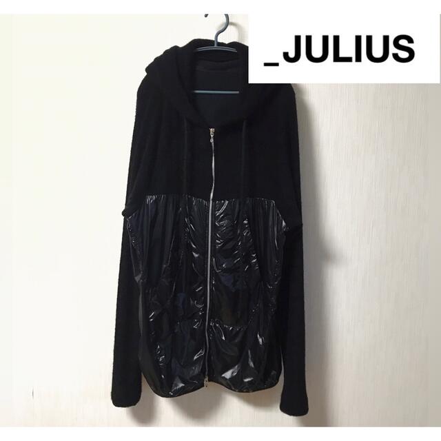 JULIUS 17~18FW NEUROMANTIKA ZIP HOODIE