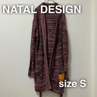 ネイタルデザイン(NATAL DESIGN)のNATAL DESIGN ネイタルデザイン　ロングカーディガン　ガウン　腰ヒモ(カーディガン)