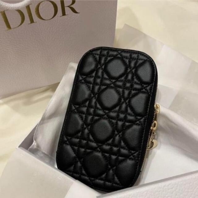 美品????LADY DIOR フォンホルダー