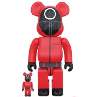 メディコムトイ(MEDICOM TOY)のBearbrick SQUID GAME GUARD “○”(フィギュア)