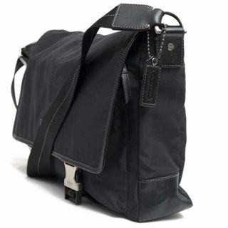 コーチ／COACH バッグ ショルダーバッグ 鞄 メンズ 男性 男性用ナイロン レザー 革 本革 ベージュ  F70665 Varick Nylon Map Bag ヴァリック マップバッグ フラップ式 メッセンジャーバッグ