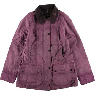 バーブァー(Barbour)の古着 バブアー Barbour BEDALE ビデイル ワックスコットン オイルド ジャケット 英国製 レディースS /eaa222756(その他)