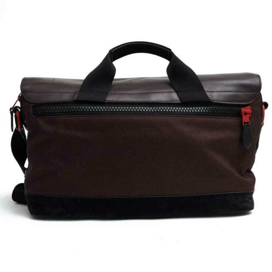 コーチ/COACH バッグ ショルダーバッグ 鞄 メンズ 男性 男性用コットン 綿 キャンバス レザー 革 ブラウン 茶 F36089 Terrain Bike Bag テレイン バイクバッグ フラップ式 メッセンジャーバッグ