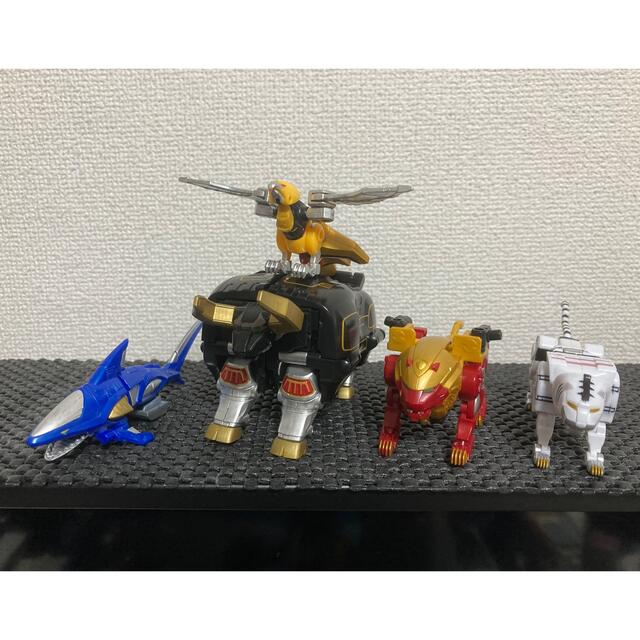 BANDAI(バンダイ)の【組立済】SMP ガオレンジャー 4体セット エンタメ/ホビーのフィギュア(特撮)の商品写真